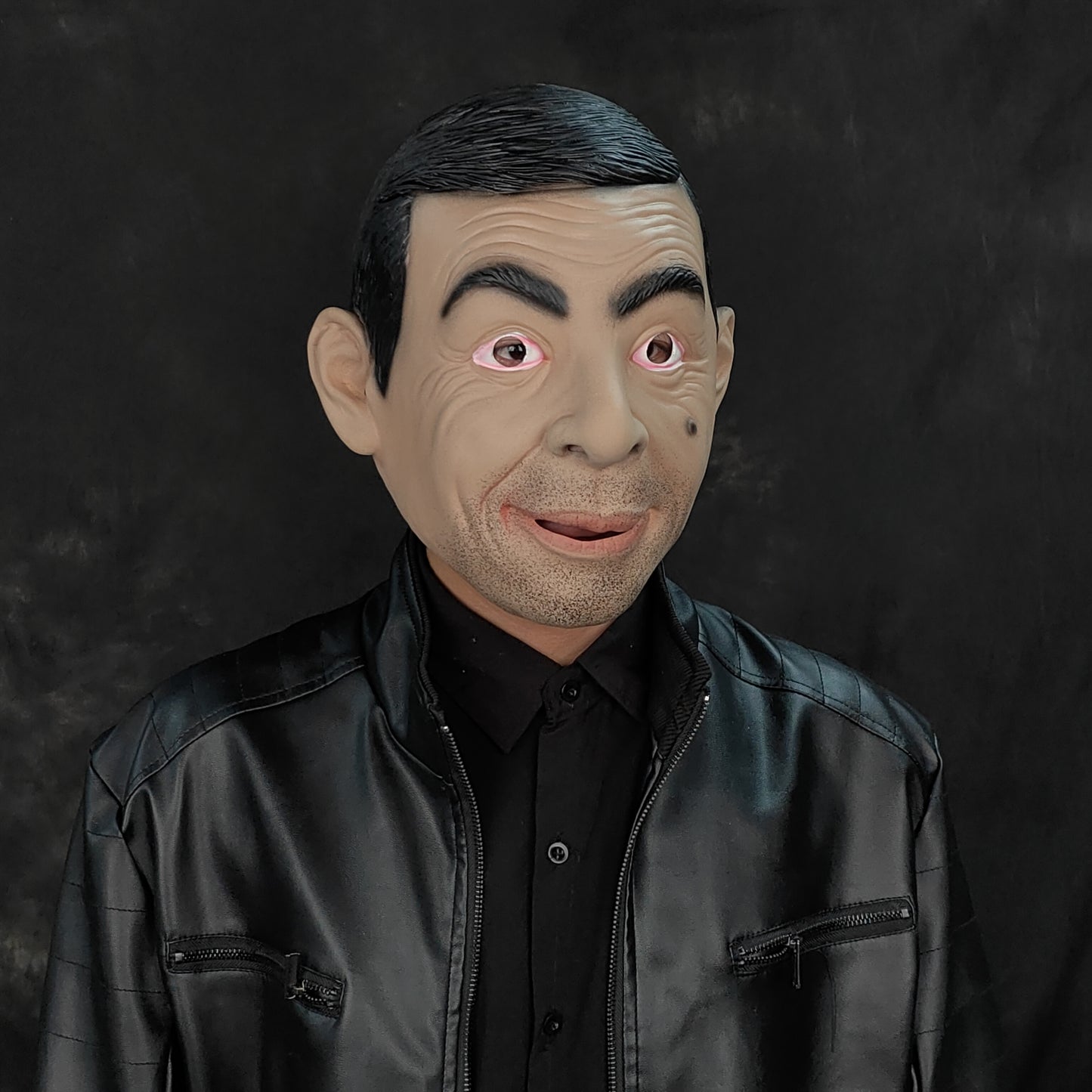 Premium Latex Mr. Bean Costume Mask - Realistic, Breathable & Comfortable for Halloween, Parties & Pranks - Fits Most Adults