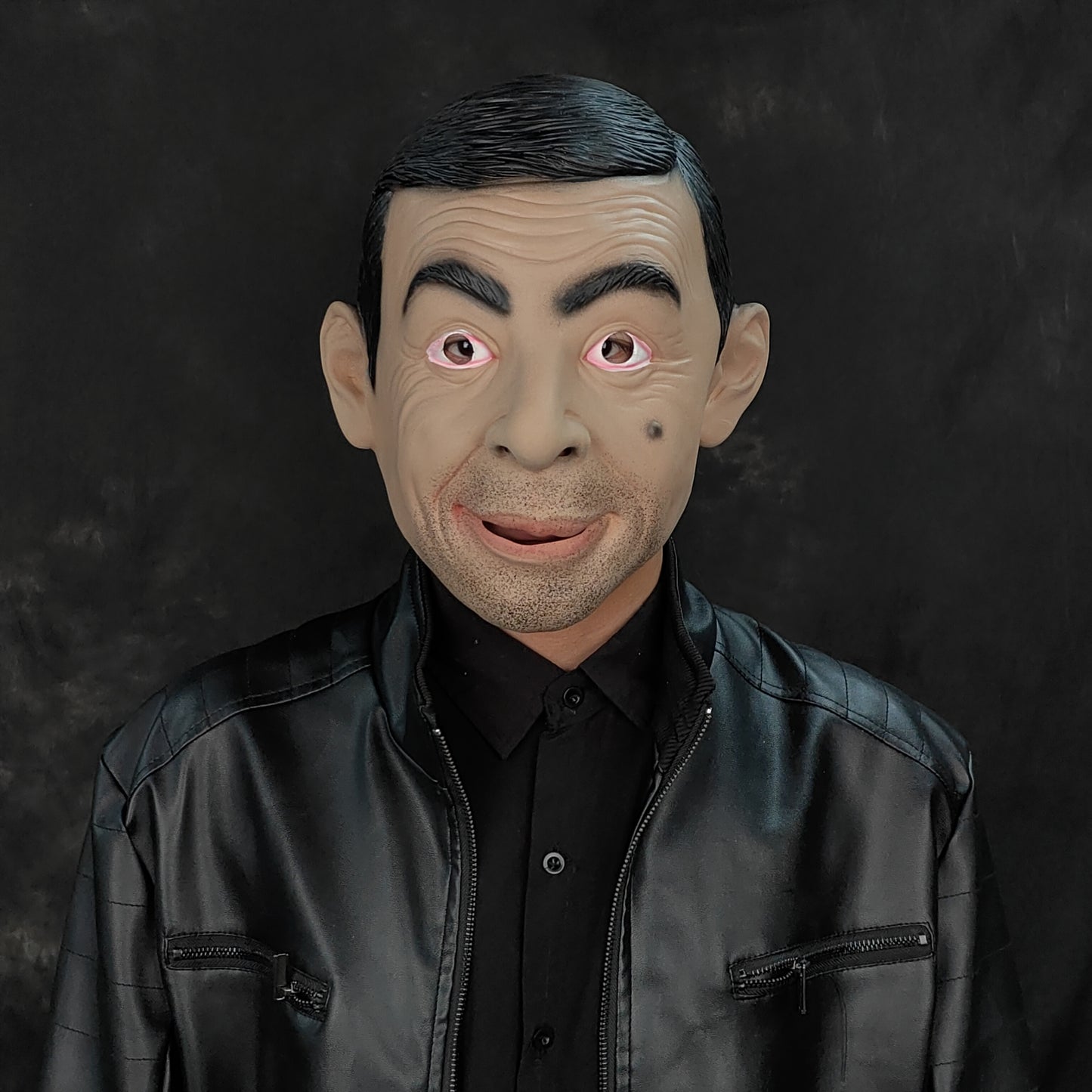 Premium Latex Mr. Bean Costume Mask - Realistic, Breathable & Comfortable for Halloween, Parties & Pranks - Fits Most Adults