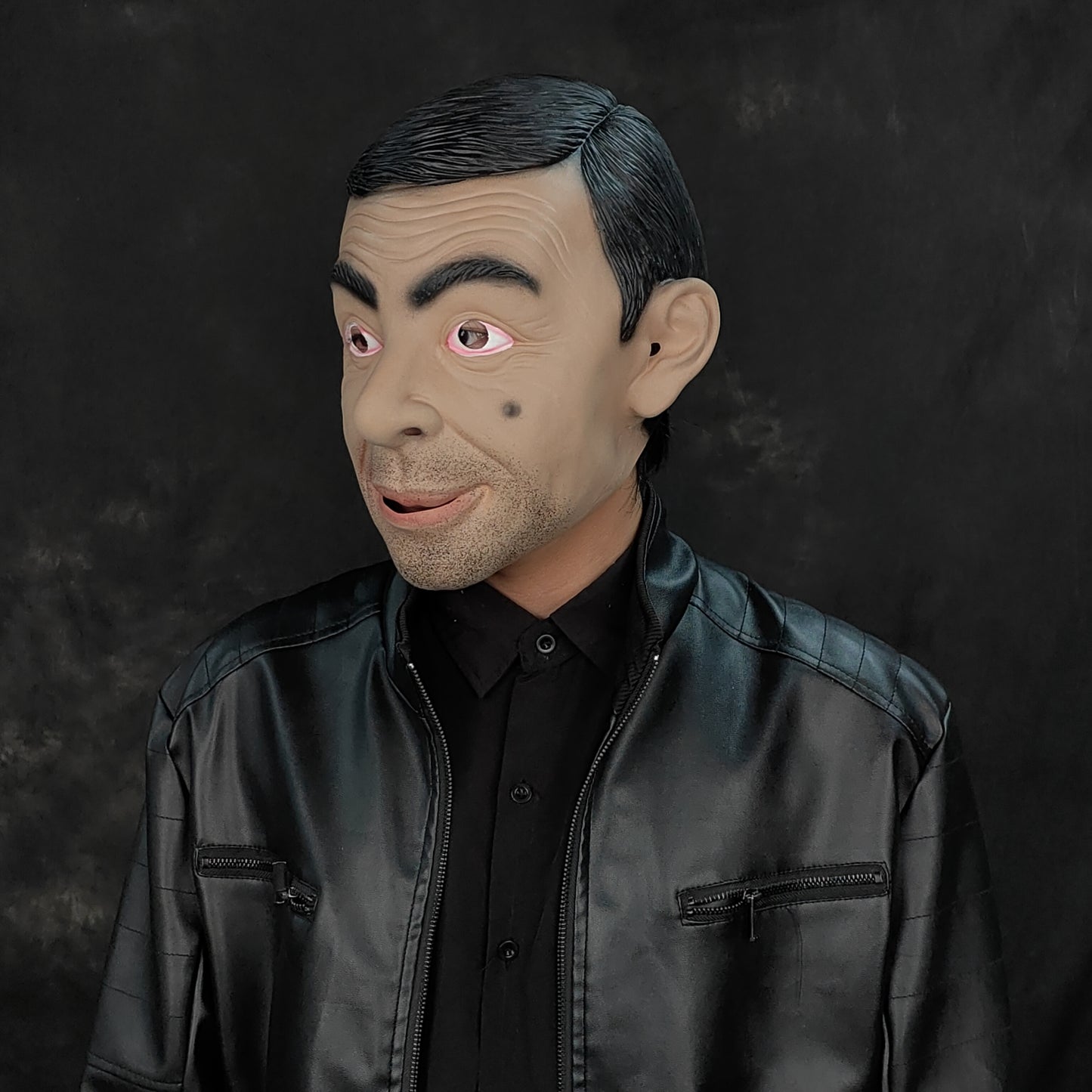 Premium Latex Mr. Bean Costume Mask - Realistic, Breathable & Comfortable for Halloween, Parties & Pranks - Fits Most Adults