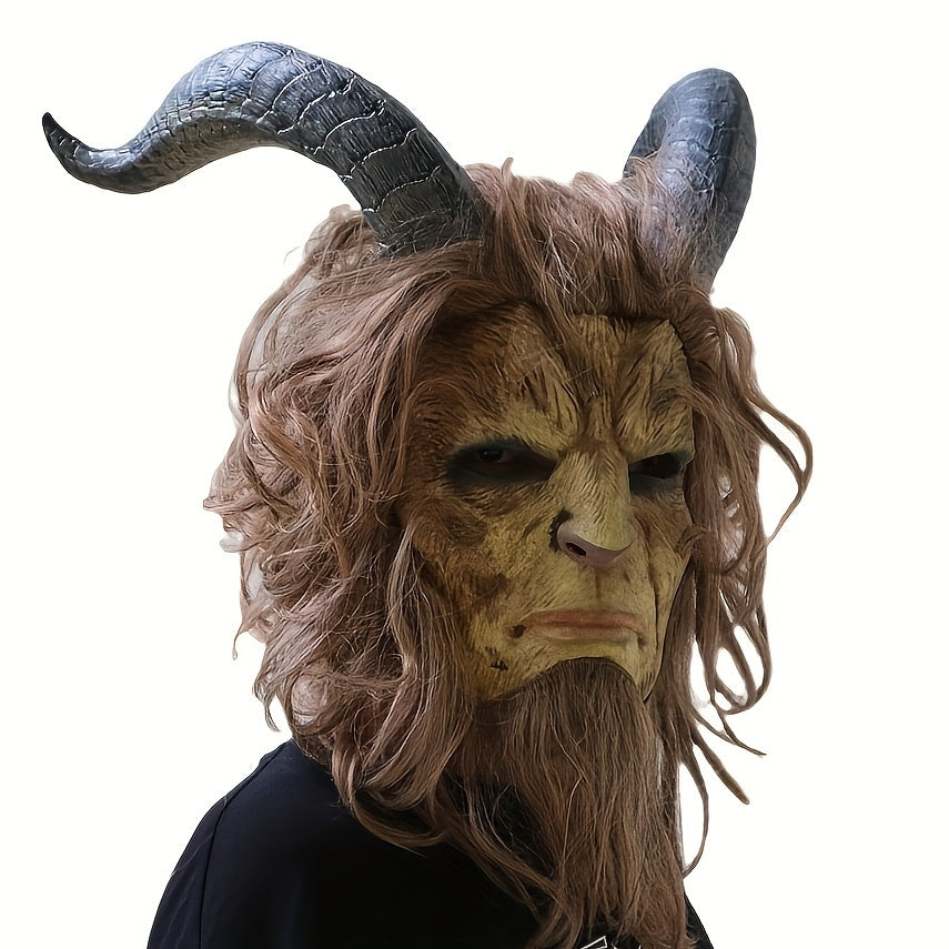 Beast Mask Beauty And Beast Hood Mask Festival Costume Props Disguise Masks for Parties, Masquerades, Thanksgiving, Christmas, Easter, Halloween, And Birthday Gifts.