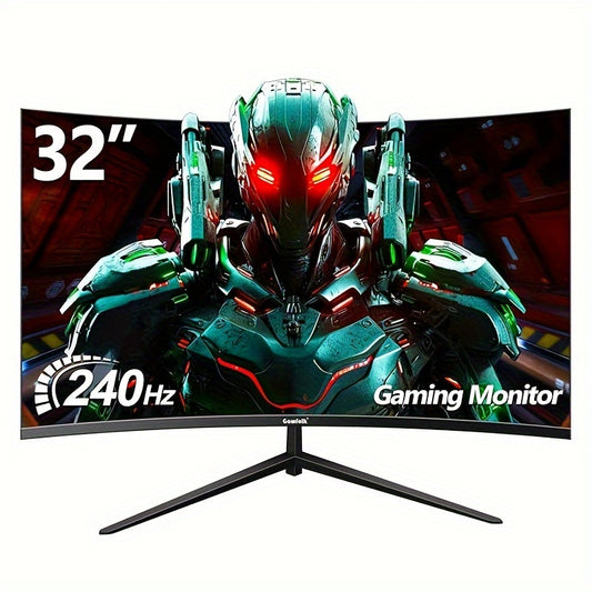 GAWFOLK 32 Zoll Curved Gaming Monitor - 240Hz für ultraschnelles Gameplay