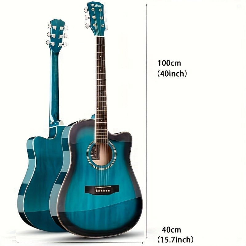 DLASO 40 Zoll Akustikgitarre im Set - Ideal für Anfänger