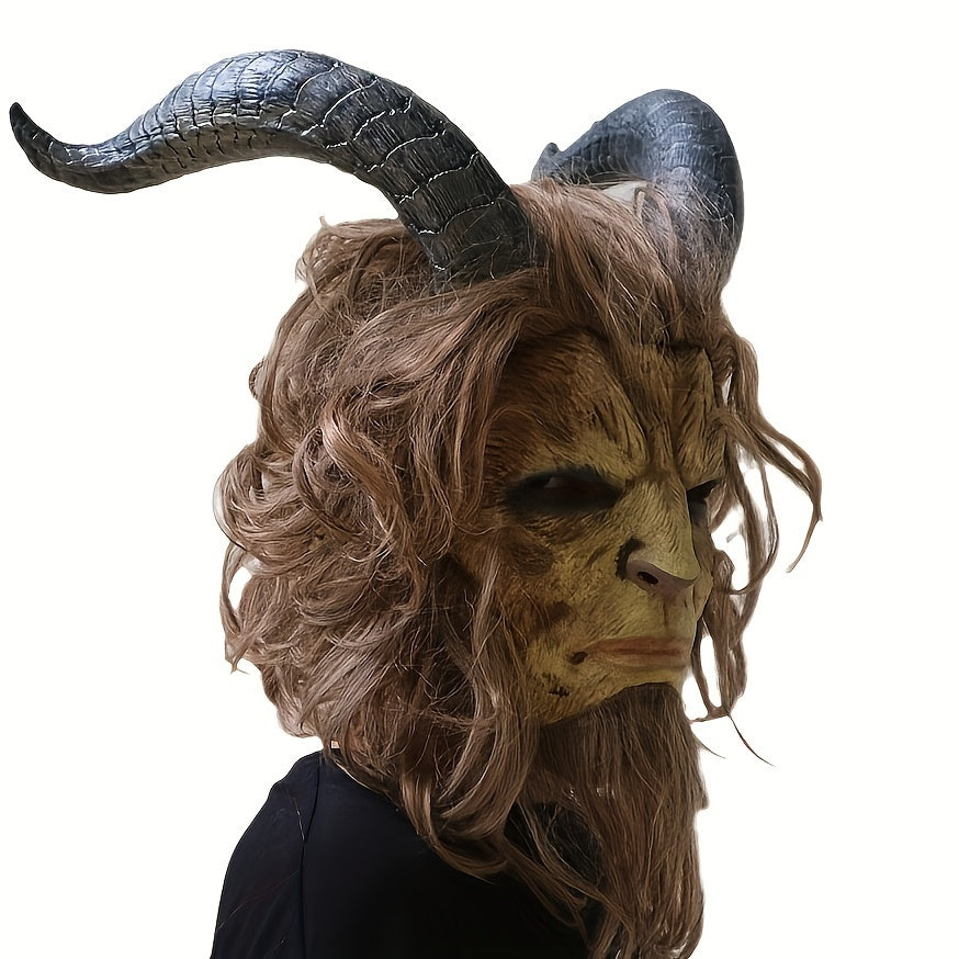 Beast Mask Beauty And Beast Hood Mask Festival Costume Props Disguise Masks for Parties, Masquerades, Thanksgiving, Christmas, Easter, Halloween, And Birthday Gifts.