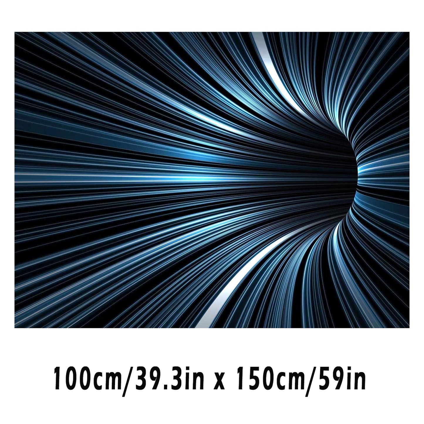 1pc 3D Vision Vortex Carpet Living Room Bedroom Floor Mat Doorway Decor Rugs Creative Three Dimensional Large Area Floor Mats Home Decoration