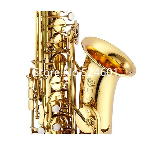 Jupiter JAS-500 Alto Saxophon Eb Melodie Messing Gold farbe musical instrument professionelle mit Fall Zubehör Freies Verschiffen