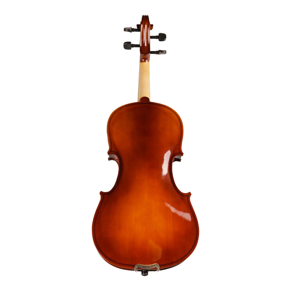 Geschenk für Weihnachten 1/8 1/16 1/10 Größe mit Koffer Bogensaiten Schulterstütze Bass Holz Violine für Kinder Studenten Kinder Violine