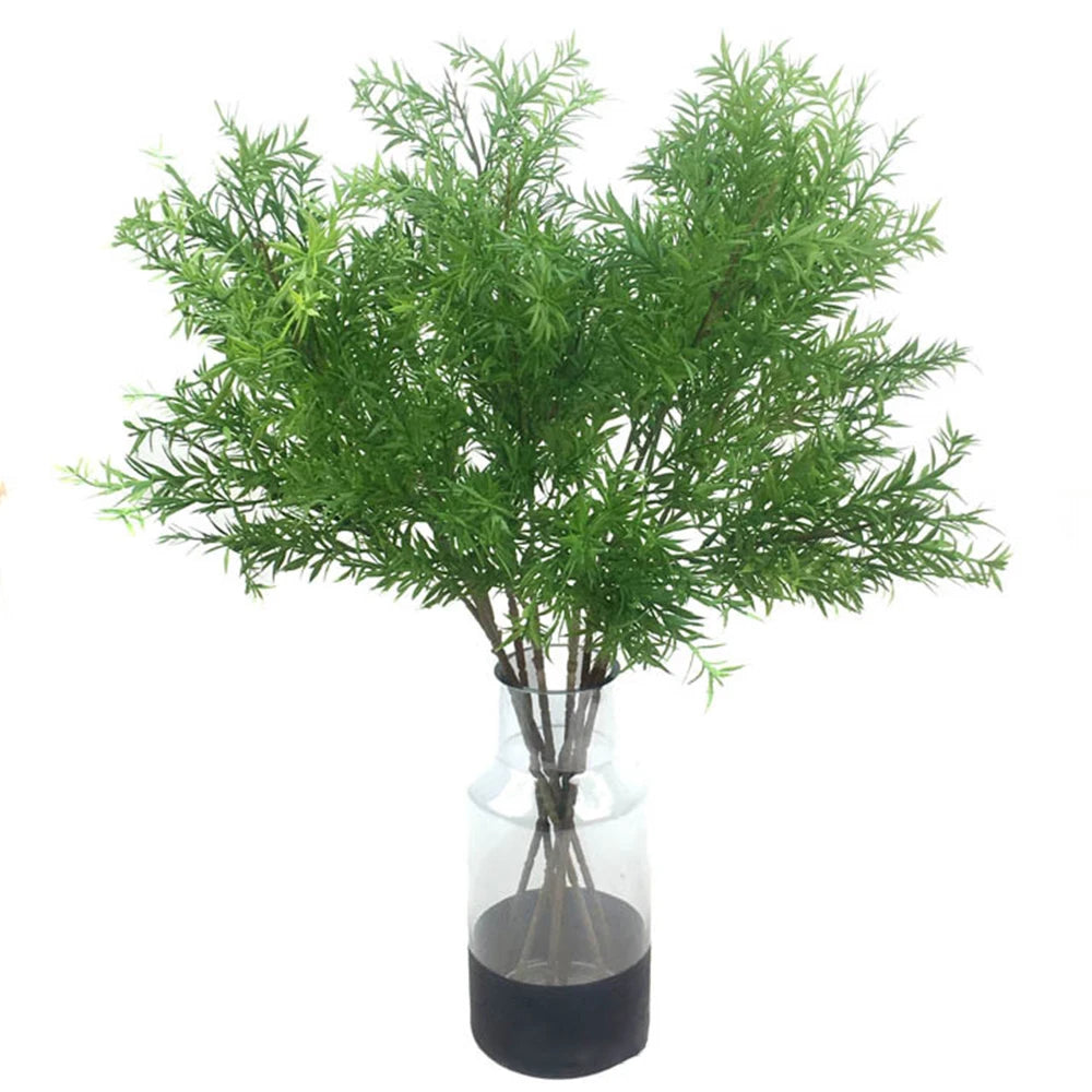 Artificial Plants Beauty Pine Faux Phoenix Pine Tree Potted Plant Lifelike Bonsai Office DIY Decorative Festival Gift Home Decor