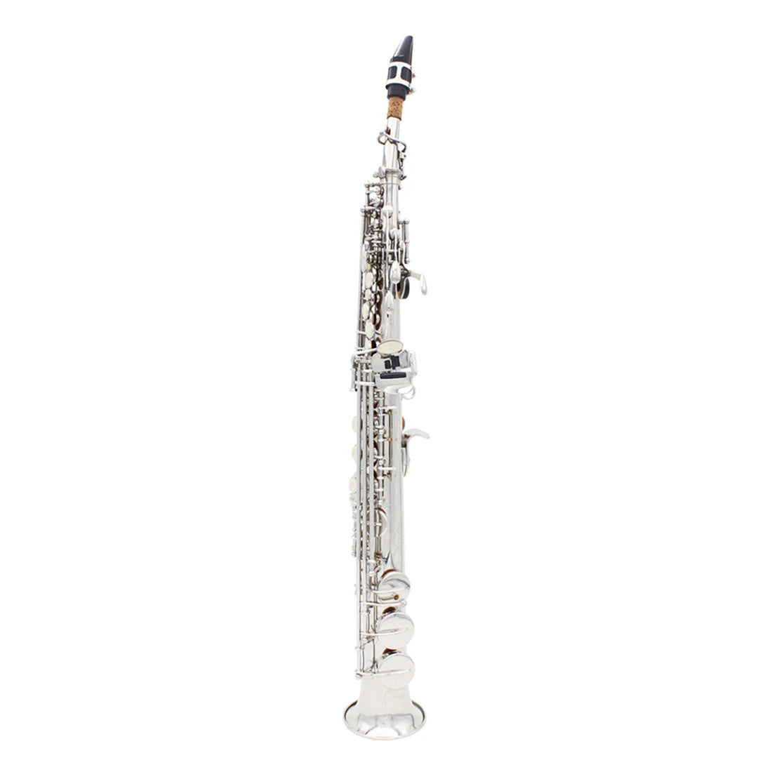 Slade Professional Straight Soprans axophon B Flat Brass Saxophon Hochwertiges Holz blasinstrumenten sax mit Gehäuse Schilf Teile