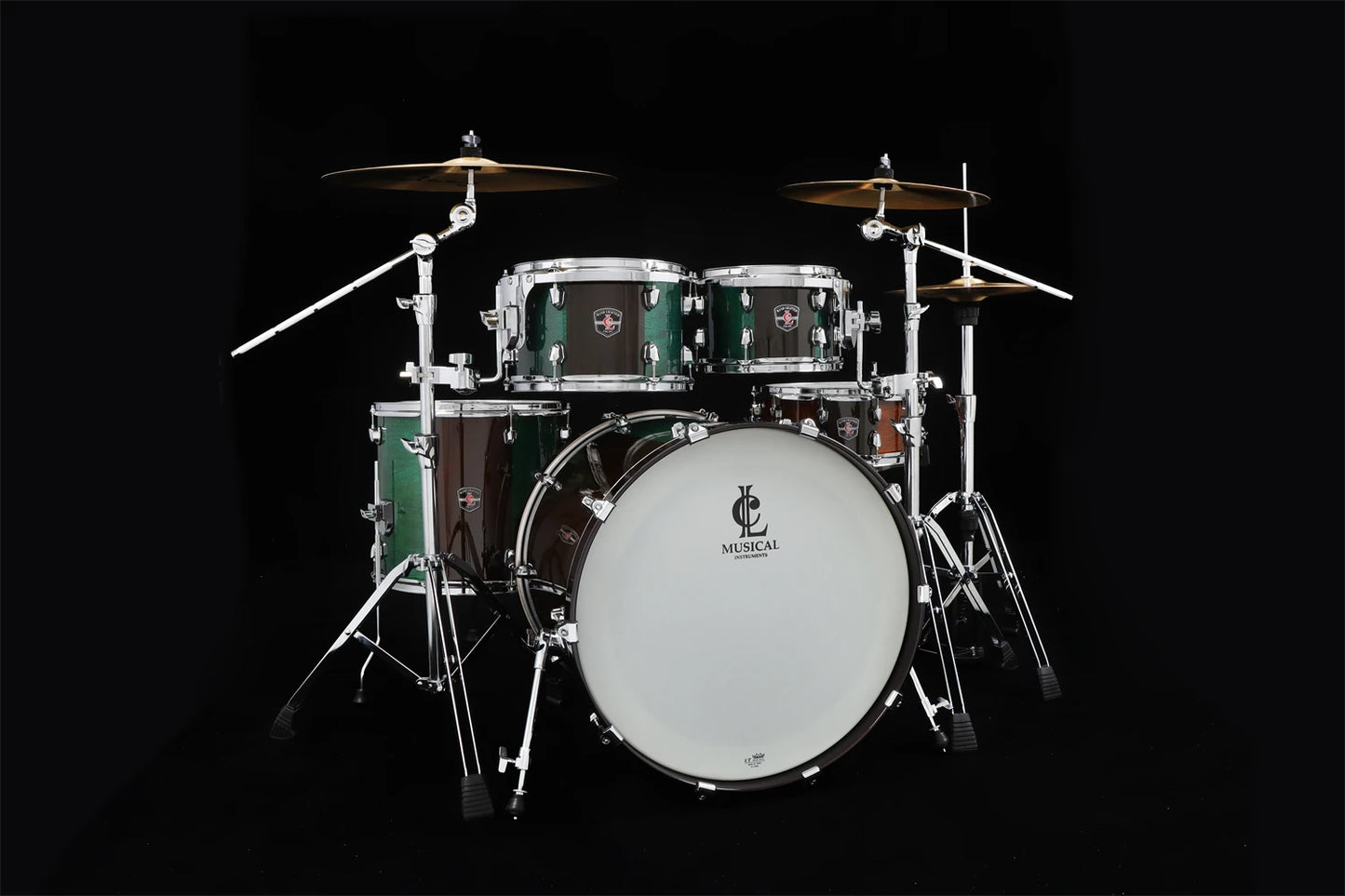 Factory direct sales customized Logo Cheap price professional music acoustic drum set