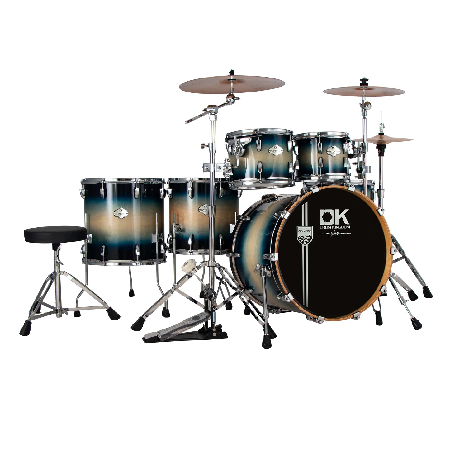 Fabrik verkauf profession elles musikalisches Schlag instrument Jazz Drum Kit 5 7-teiliges Schlagzeug-Set