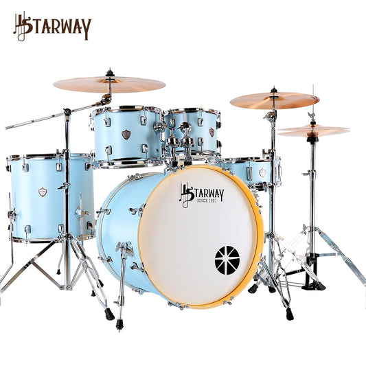 Starway Entry Level Jazz Drum Set Musik instrument Akustik Drum Kit für Anfänger Kinder Kinder