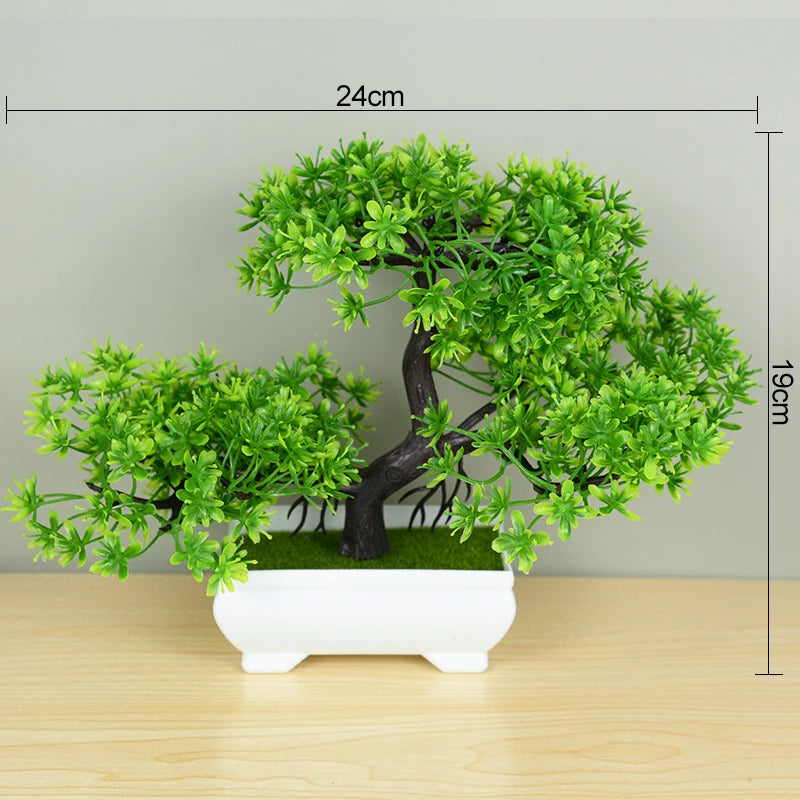 Künstliche Pflanzen Bonsai Kleiner Baum Topf Gefälschte Pflanze Blumen Topf Ornamente Für Home Zimmer Tischdekoration Hotel Garten Dekor