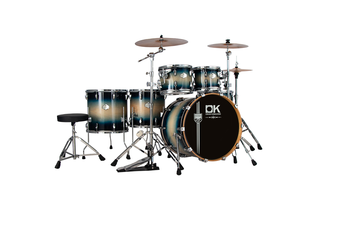 Fabrik verkauf profession elles musikalisches Schlag instrument Jazz Drum Kit 5 7-teiliges Schlagzeug-Set