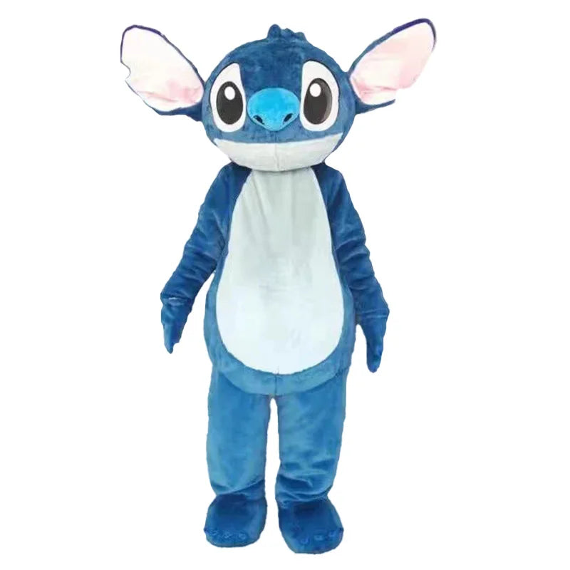 Neues blaues Lilo & Stitch-Maskottchen-Kostüm, Feiertagsfeier, Kostüm, Anime, Karneval, Party, Erwachsene, Disney-Cartoon, Cosplay-Anzüge