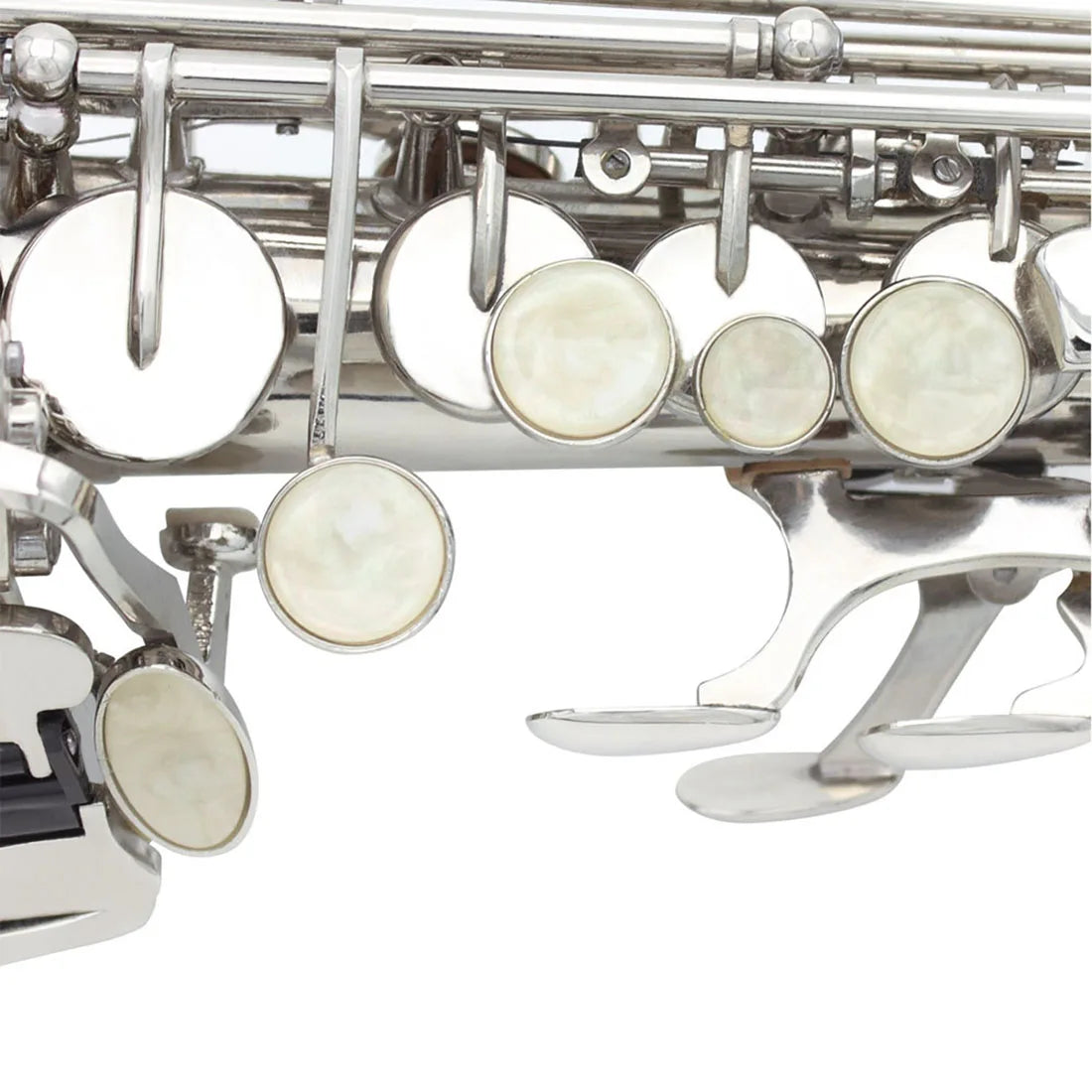 Slade Professional Straight Soprans axophon B Flat Brass Saxophon Hochwertiges Holz blasinstrumenten sax mit Gehäuse Schilf Teile