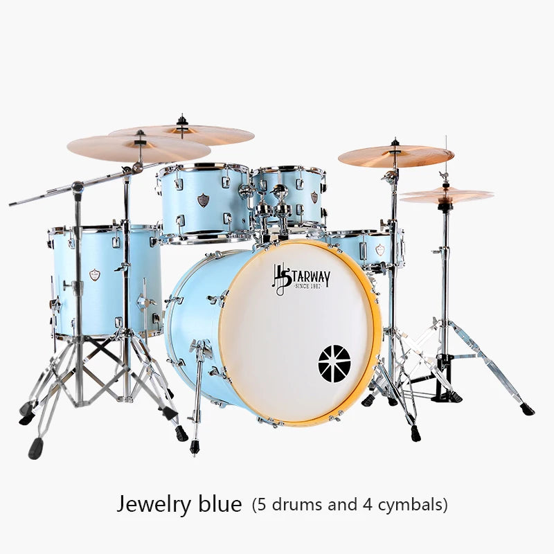 Starway Entry Level Jazz Drum Set Musik instrument Akustik Drum Kit für Anfänger Kinder Kinder