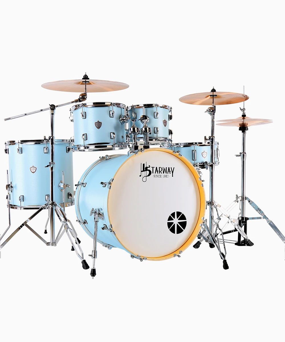 Starway Entry Level Jazz Drum Set Musik instrument Akustik Drum Kit für Anfänger Kinder Kinder