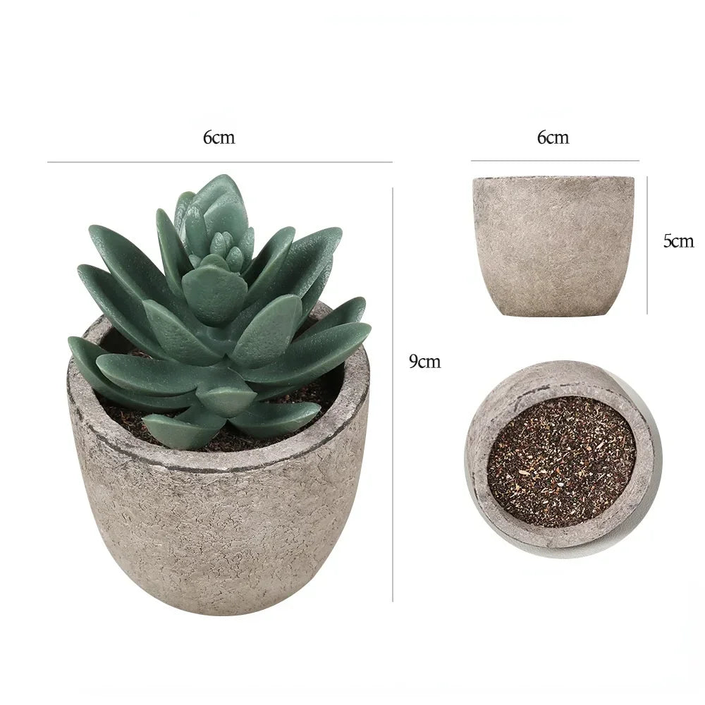 Mini künstliche Aloe Pflanzen Bonsai kleine simulierte Baum Topfpflanzen gefälschte Blumen Büro Tisch Topf Ornamente Hausgarten Dekor