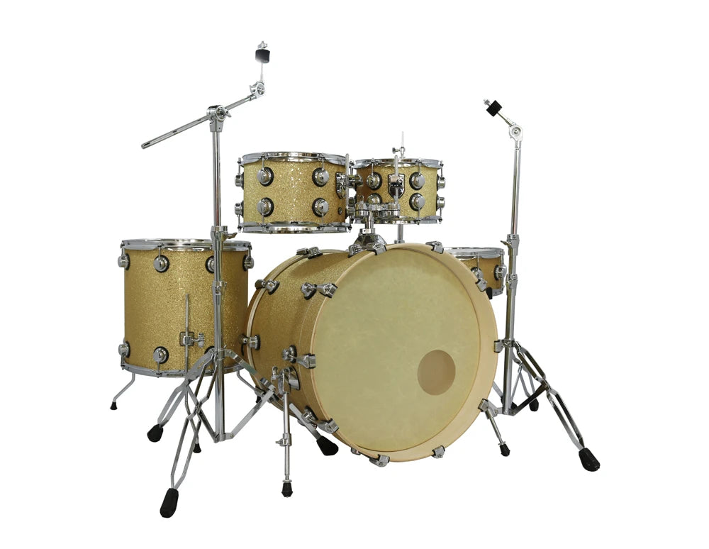 Heißer Verkauf c2p funkelnd verpackte akustische Trommel Set Drum Kit