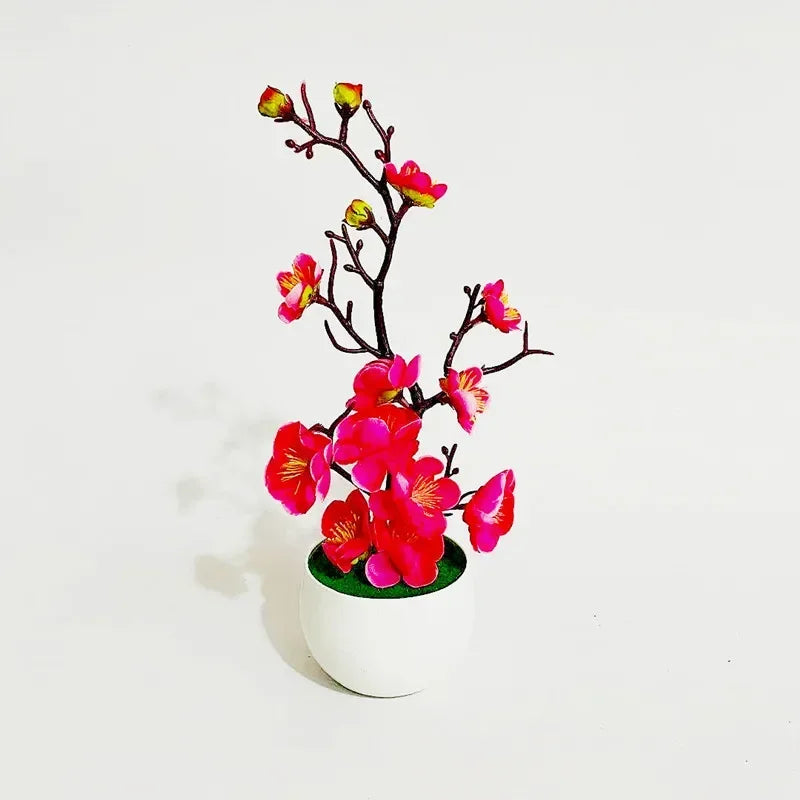 Künstliche Pflanze Bonsai Kleine Baum Simulation Topfpflanzen Gefälschte Blumen Tisch Topf Ornamente Hause Dekoration Simulation Blume