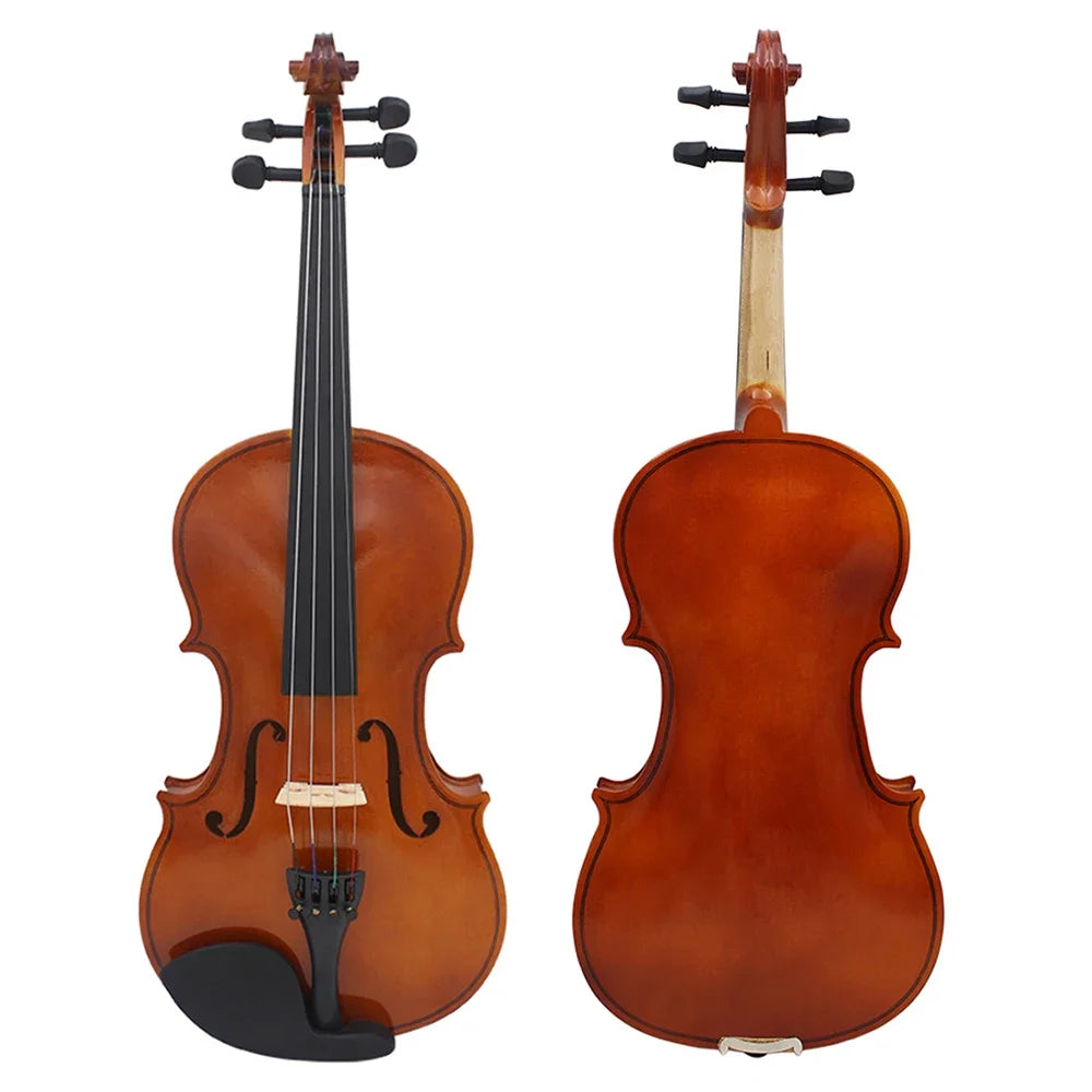 Astonvilla AV-105 4/4 Violine Volle Größe Lindenholz Körper Akustische Violine Geige Mit Fall Bogen Saiten Schulter Rest Tuner Tuch