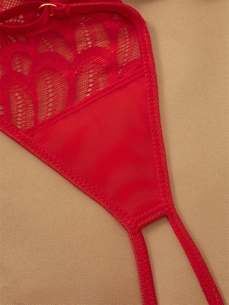 Verführerisches Dessous-Set: Offen, sexy und unvergesslich