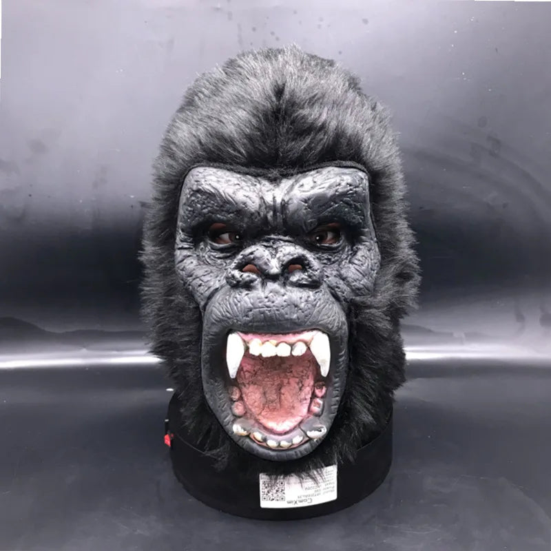 Black Orangutans Cosplay Mascot Costume Monkey Gorilla Ape Simian Monsters Halloween Christmas Festival Adult King Kong Outfit