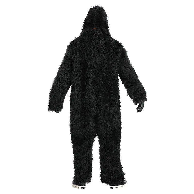 Black Orangutans Cosplay Mascot Costume Monkey Gorilla Ape Simian Monsters Halloween Christmas Festival Adult King Kong Outfit