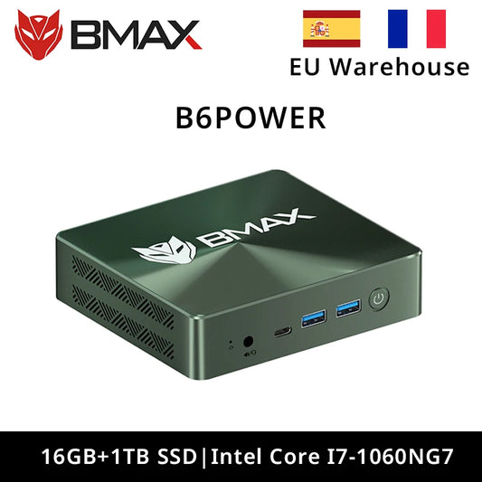 BMAX B6POWER Mini-PC - Kompakte Power mit Intel Core i7