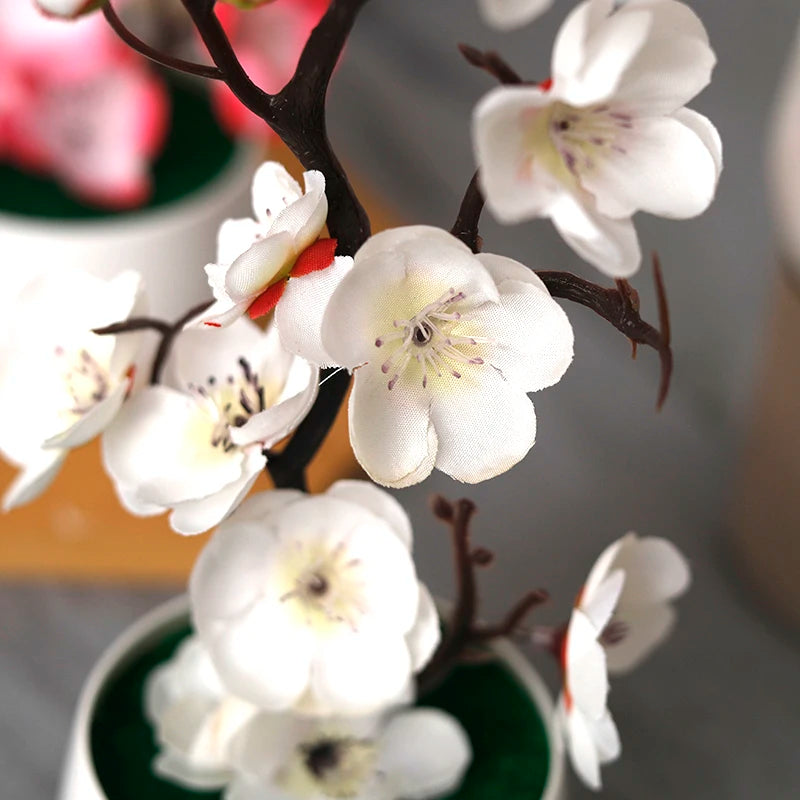 30 cm künstliche Pflanzen Bonsai kleiner Baum Simulation Topfpflanzen gefälschte Blumen Tisch Topf Ornamente Heimdekoration Hotel Garten