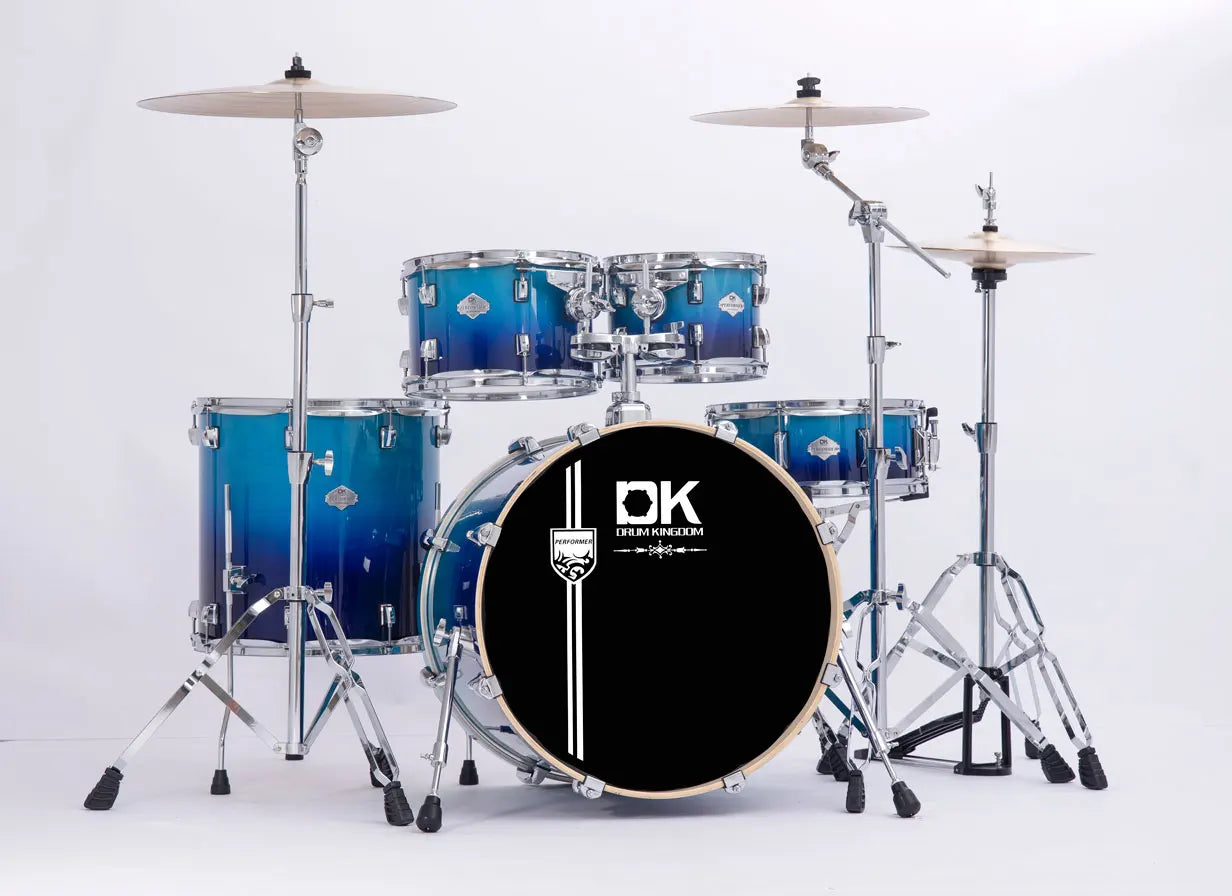 DK Professional Musical Instruments 5 Pieces Knit Drum Set For Beginner