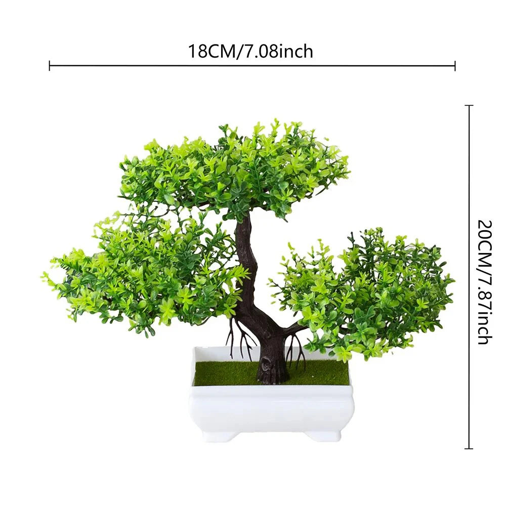 Künstliche Plastik pflanzen Bonsai kleiner Baum Topf Topf Blumengarten gefälschte Pflanzen anordnung Ornamente Zimmer Home Tisch dekoration