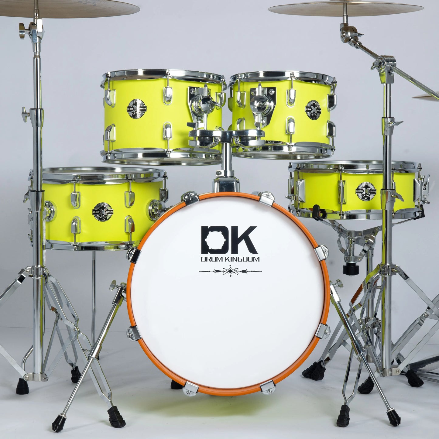 Qualität billig Großhandel Musik Junior Praxis tragbare 5-teilige Drum-Kits akustische profession elle Jazz-Drum-Set