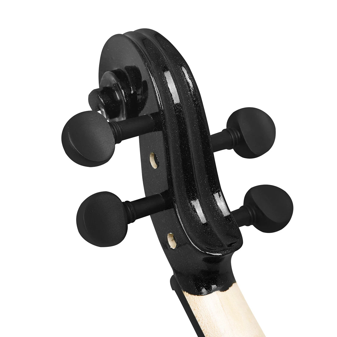 4/4 Violine Professionelle Massivholz Violine mit Strage Box Bogen Tuner Kolophonium Brücken Zubehör Musikinstrument Kinder Geschenke