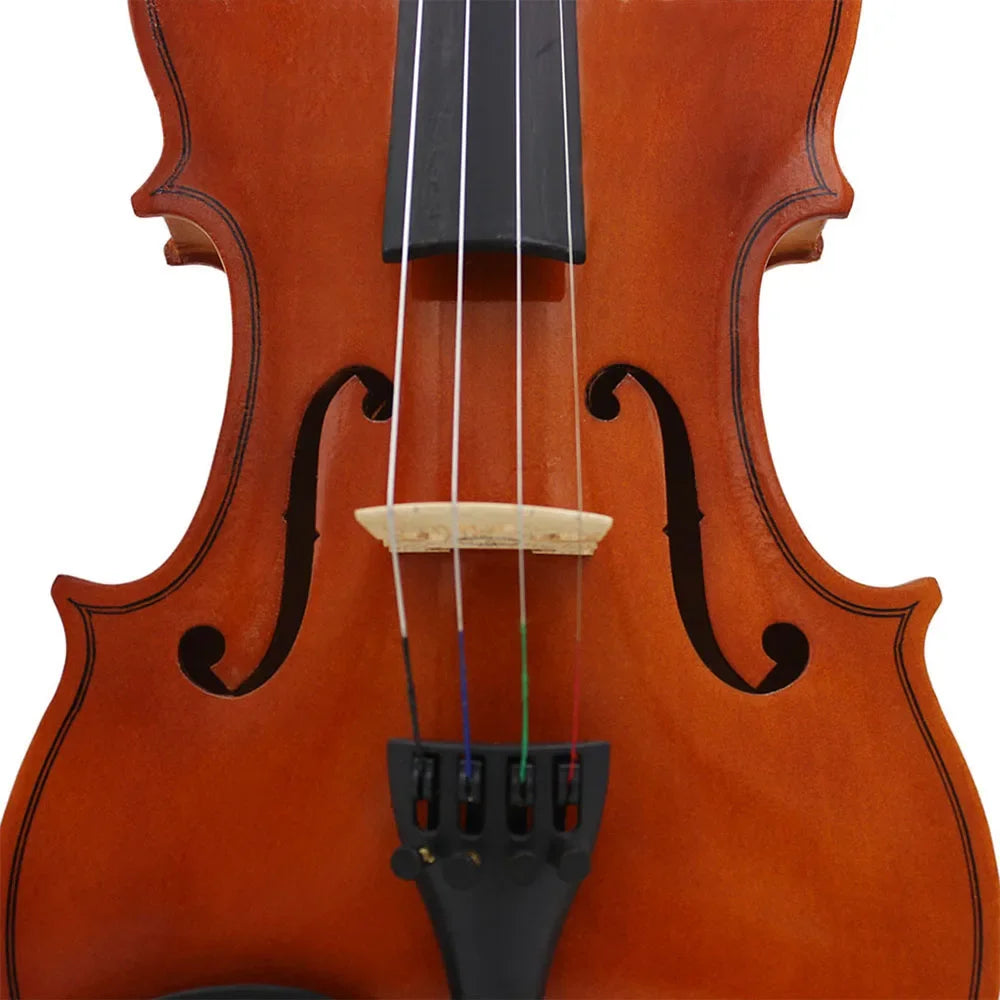 Astonvilla AV-105 4/4 Violine Volle Größe Lindenholz Körper Akustische Violine Geige Mit Fall Bogen Saiten Schulter Rest Tuner Tuch