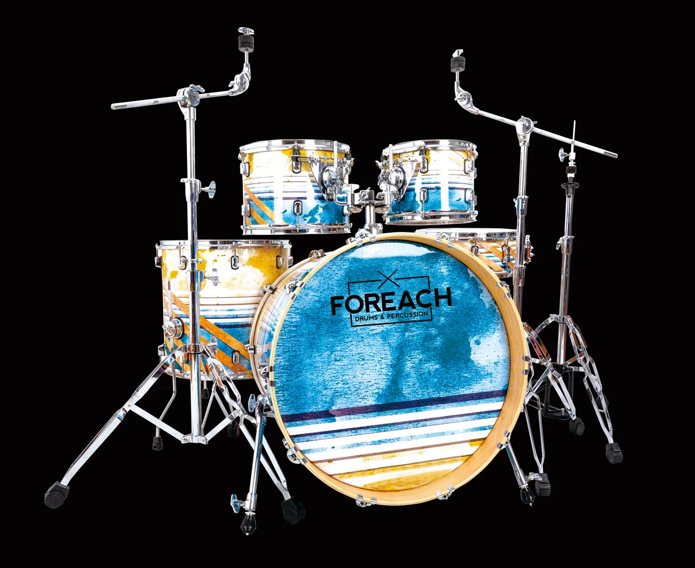 Kunden spezifisches Design für jedes gedruckte PVC-Drum-Set-Drum-Kit