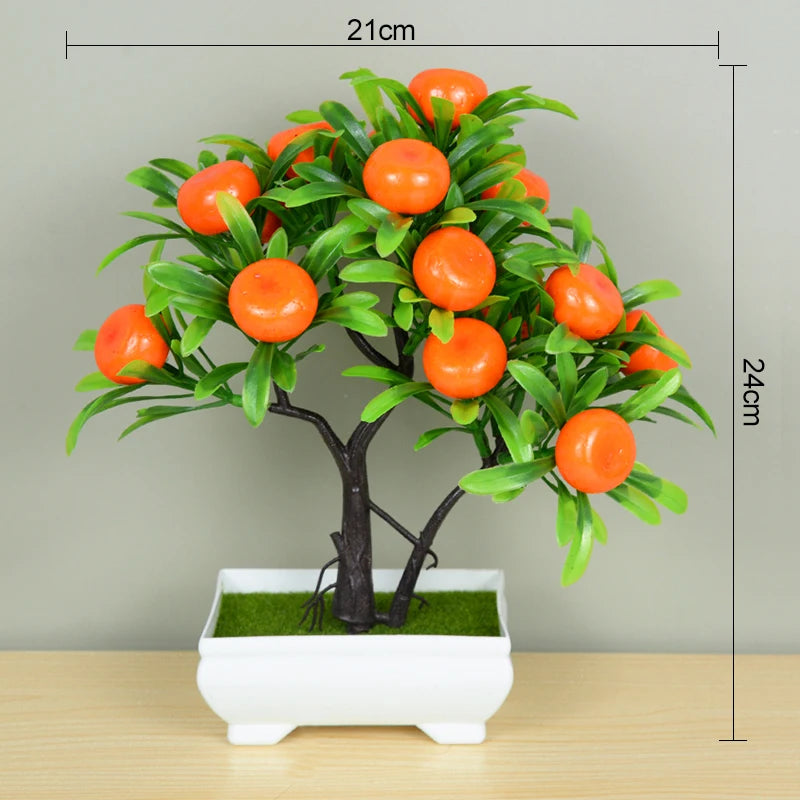 Künstliche Pflanzen Bonsai Kleiner Baum Topf Gefälschte Pflanze Blumen Topf Ornamente Für Home Zimmer Tischdekoration Hotel Garten Dekor