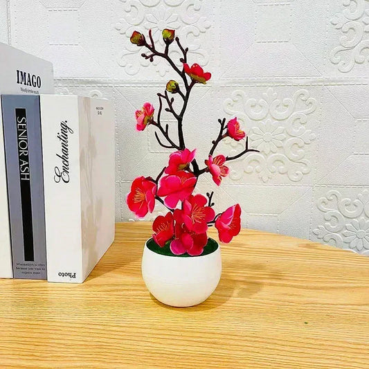 Künstliche Pflanze Bonsai Kleine Baum Simulation Topfpflanzen Gefälschte Blumen Tisch Topf Ornamente Hause Dekoration Simulation Blume