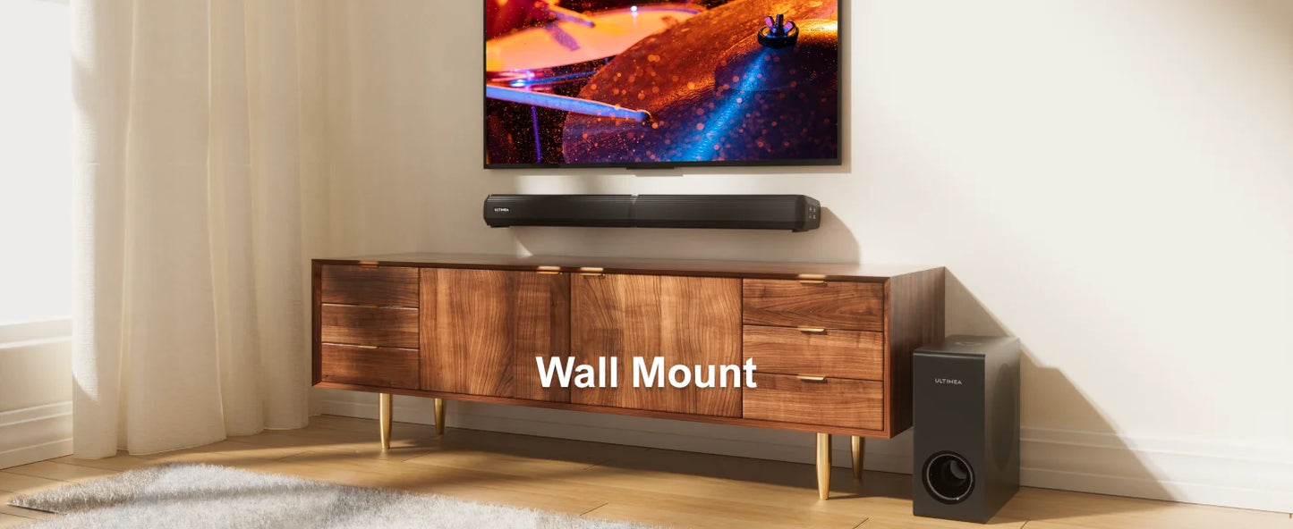 ULTIMEA Apollo S50: 200W 4.1 Soundbar, Heimkino-Sound