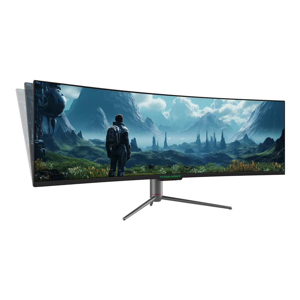 TITAN ARMY C49SHC 49 Zoll Curved Gaming Monitor - Ultimatives Immersive Gaming-Erlebnis