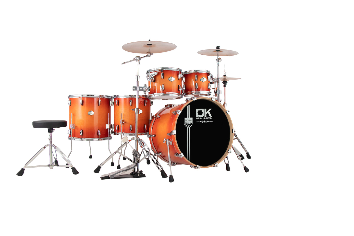 Fabrik verkauf profession elles musikalisches Schlag instrument Jazz Drum Kit 5 7-teiliges Schlagzeug-Set