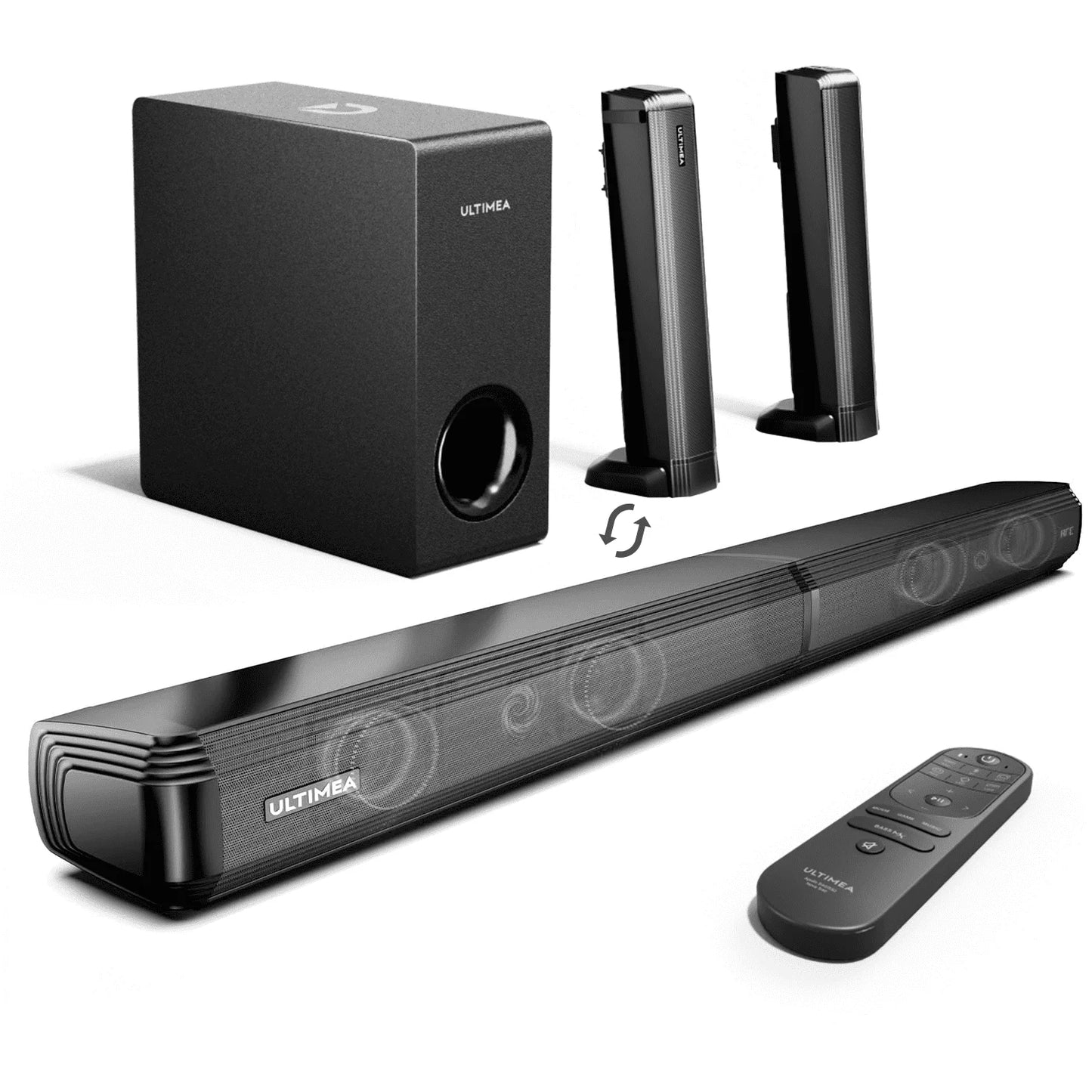 ULTIMEA Apollo S50: 200W 4.1 Soundbar, Heimkino-Sound