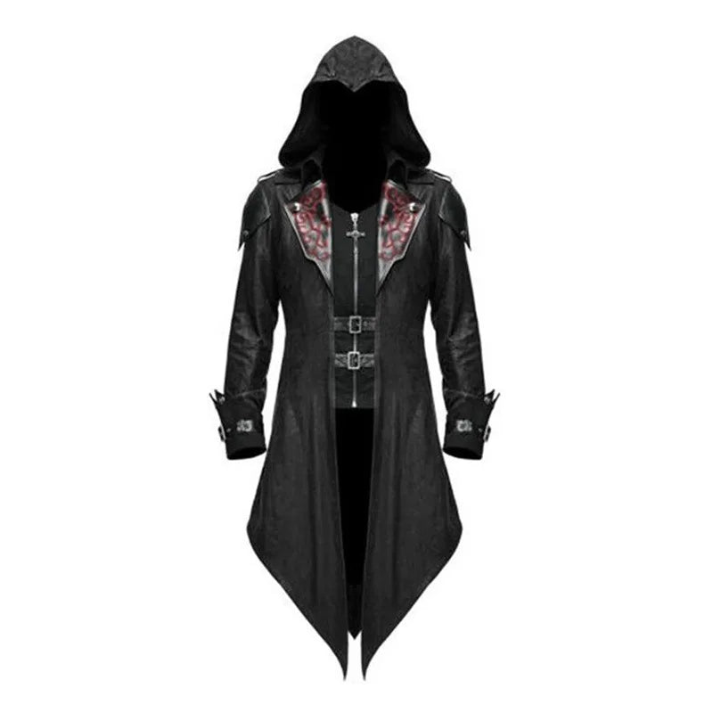 Mittelalterlicher Mantel für Herren - Mystische Eleganz aus Assassin’s Creed