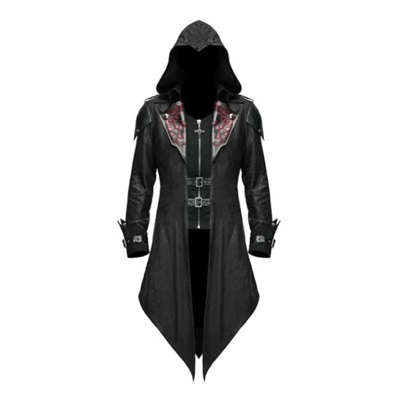 Mittelalterlicher Mantel für Herren - Mystische Eleganz aus Assassin’s Creed