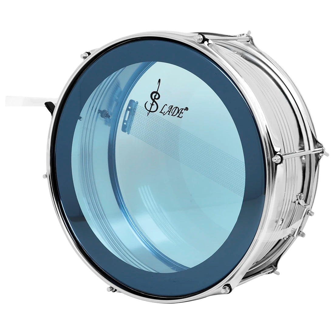 Slade 14 Zoll Blue Snare Drum Set mit Drumsticks Schulter gurt Drum Key Bag für Studenten Anfänger Percussion Instrument