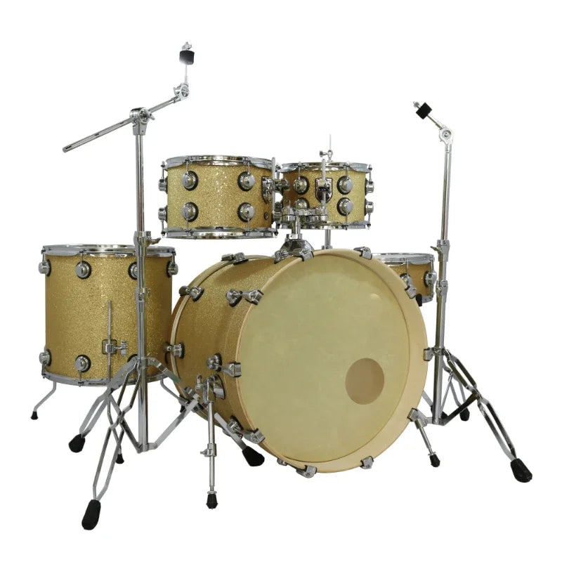 Heißer Verkauf c2p funkelnd verpackte akustische Trommel Set Drum Kit