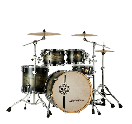 NEW-DO DK Brand Professional Lacquer Drum Set 5pcs