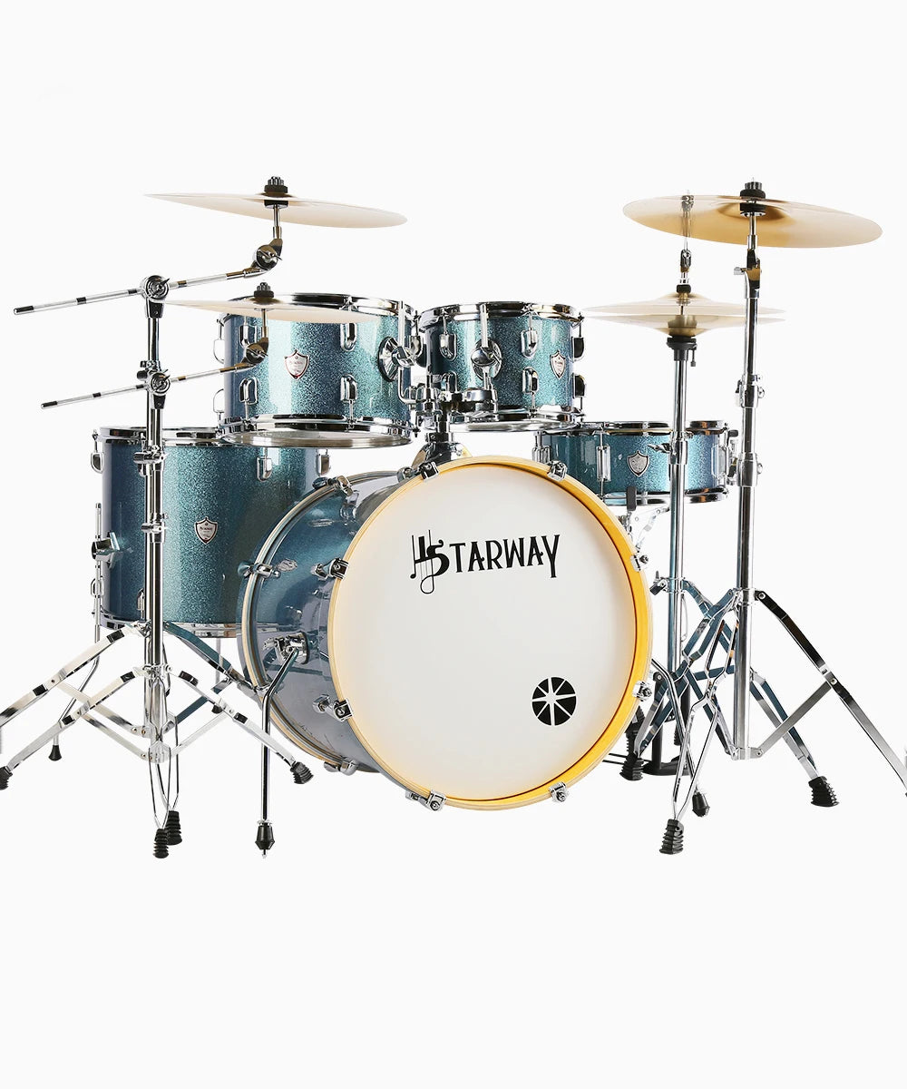 Starway Professional Level Jazz Drum Set Musik instrument Akustisches Drum Kit für profession elle Schlagzeuger