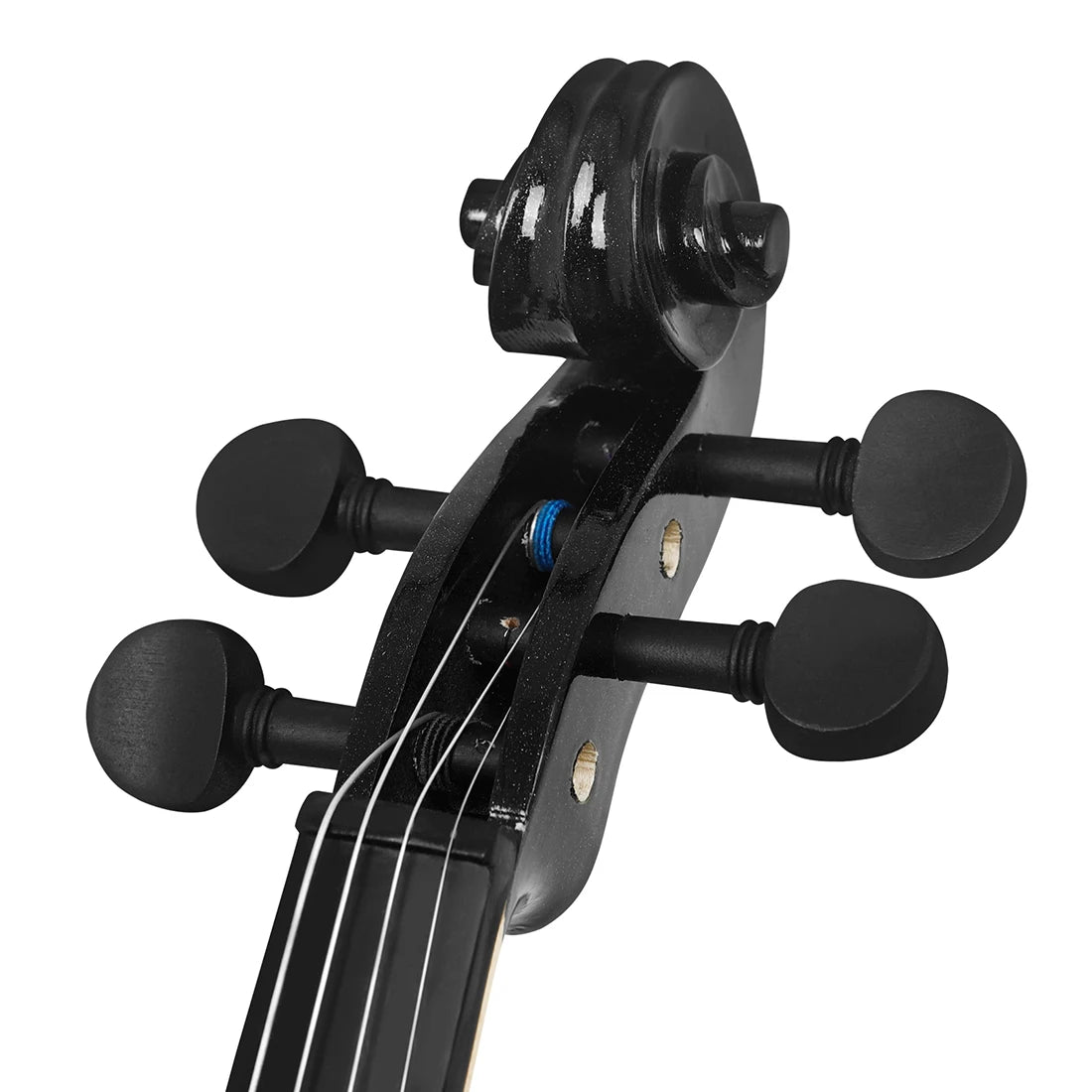 4/4 Violine Professionelle Massivholz Violine mit Strage Box Bogen Tuner Kolophonium Brücken Zubehör Musikinstrument Kinder Geschenke