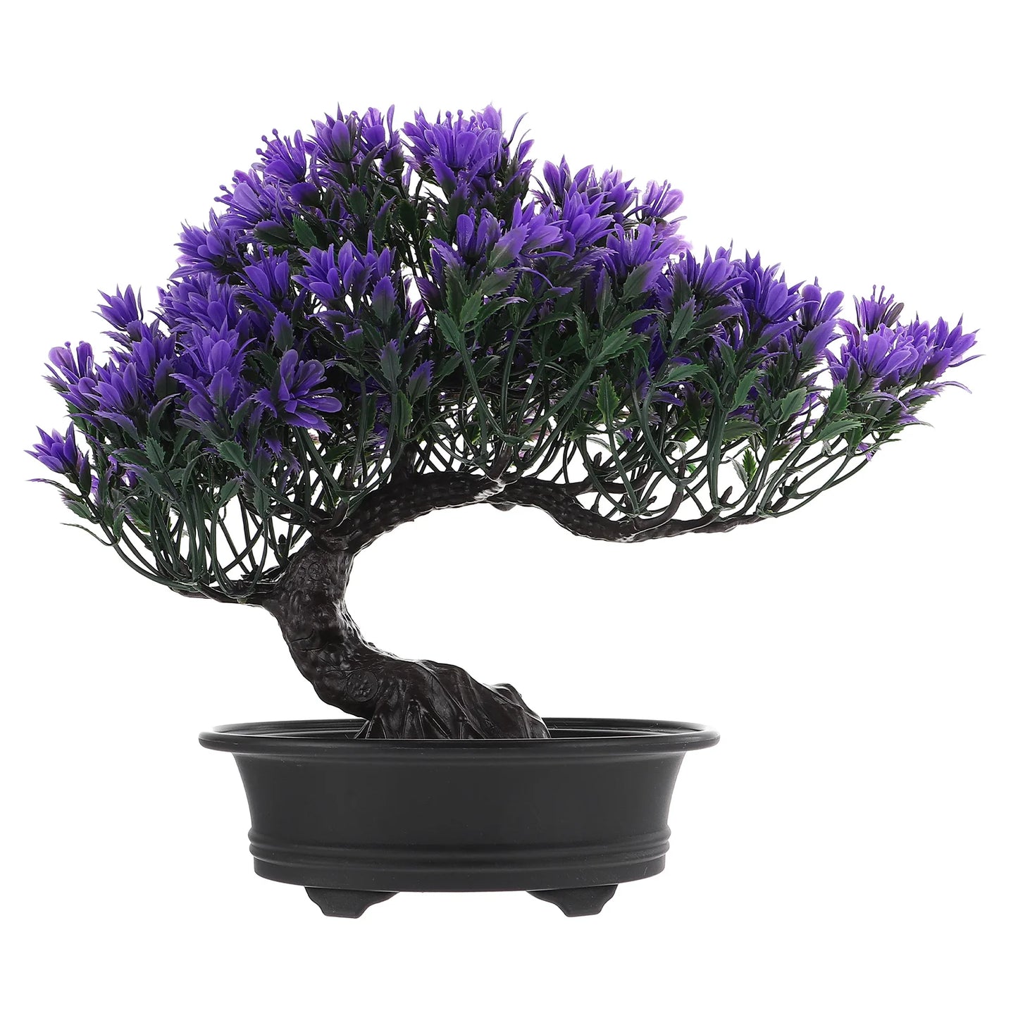 Künstliche Pflanze im Topf, Bonsai, grün, kleine Baumpflanzen, Ornamente, realistisch, ewiger Kunststoff, lebensechtes Topfblumendekor